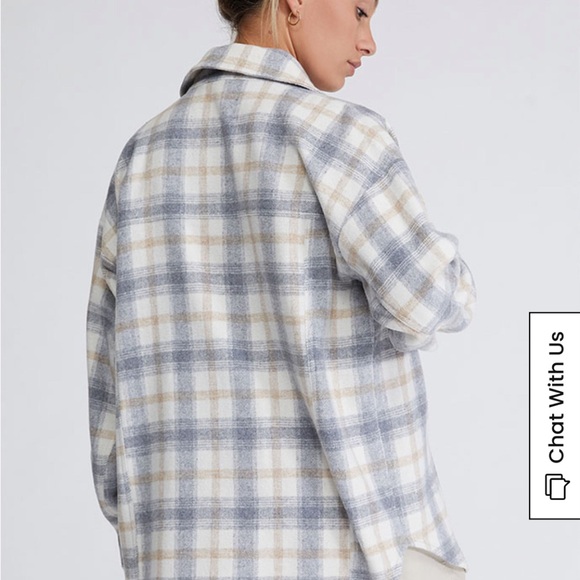 LA hearts by pac sun shacket M/L - Picture 2 of 6